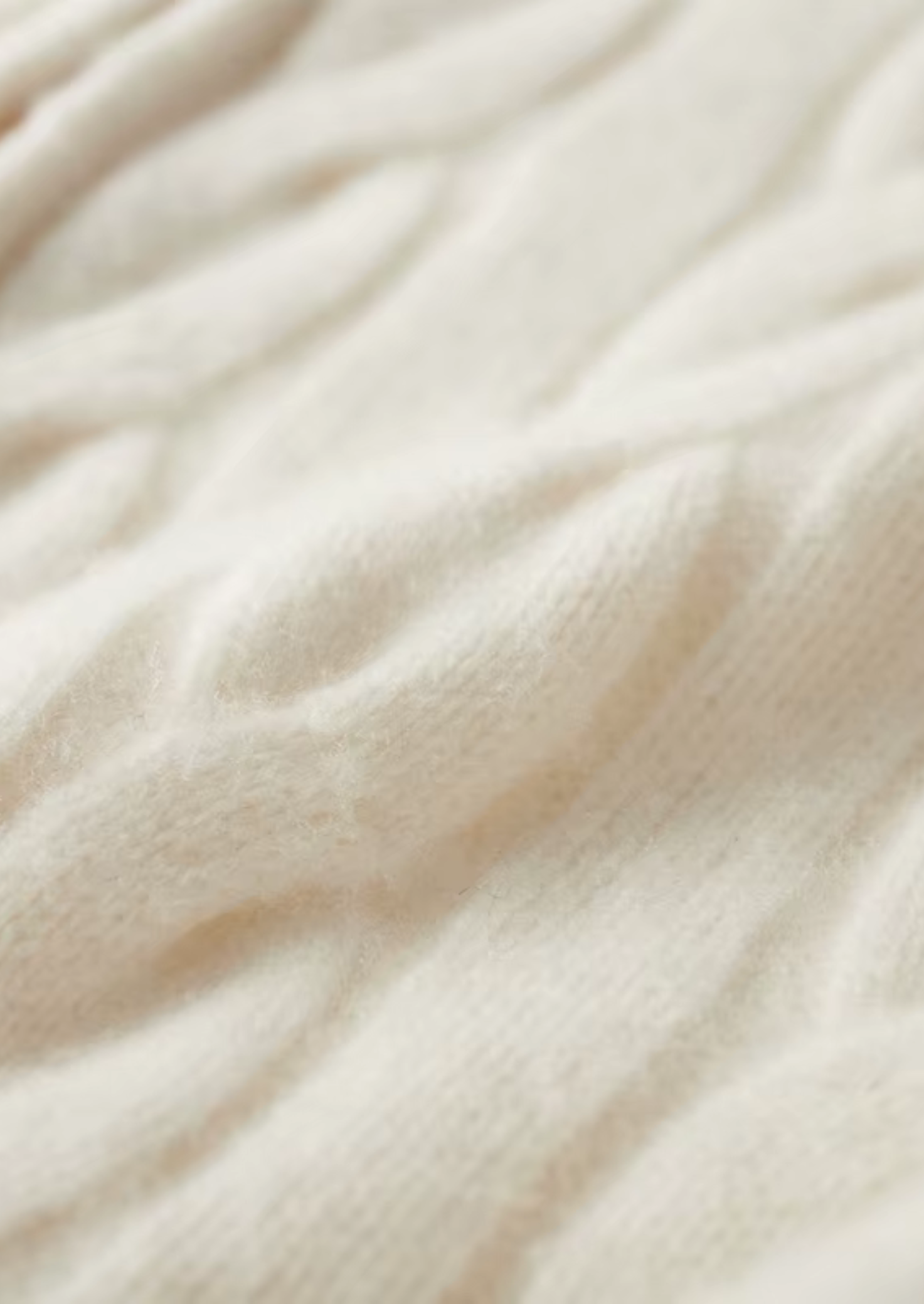 Cardigan en laine mérinos extra-fine pure avec design à double fermeture éclair et torsades