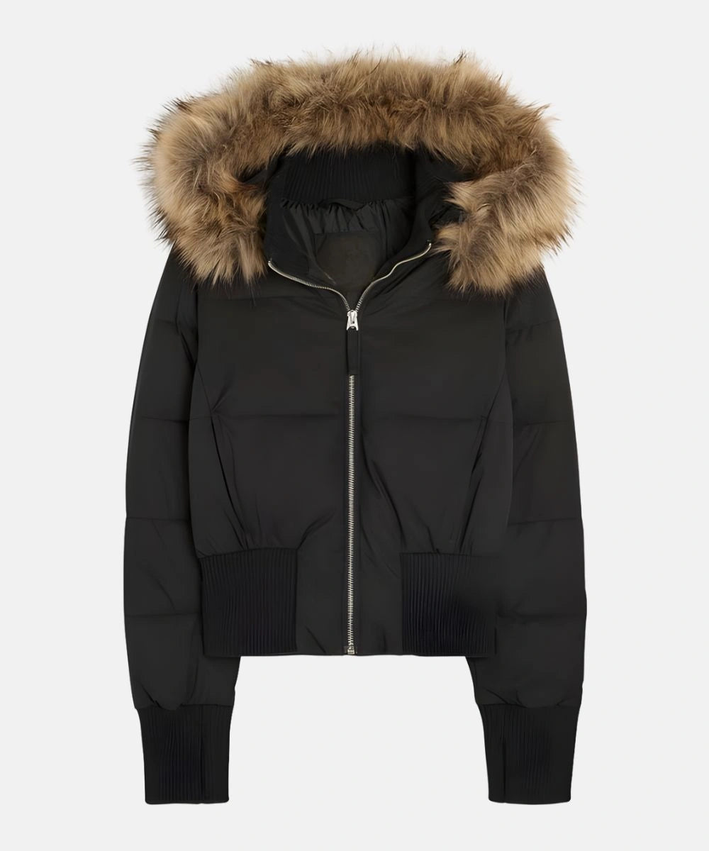 The Ivalo — Noir Quilted Puffer
