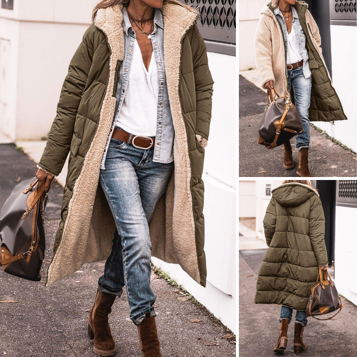 The Luca — Reversible Puffer Coat