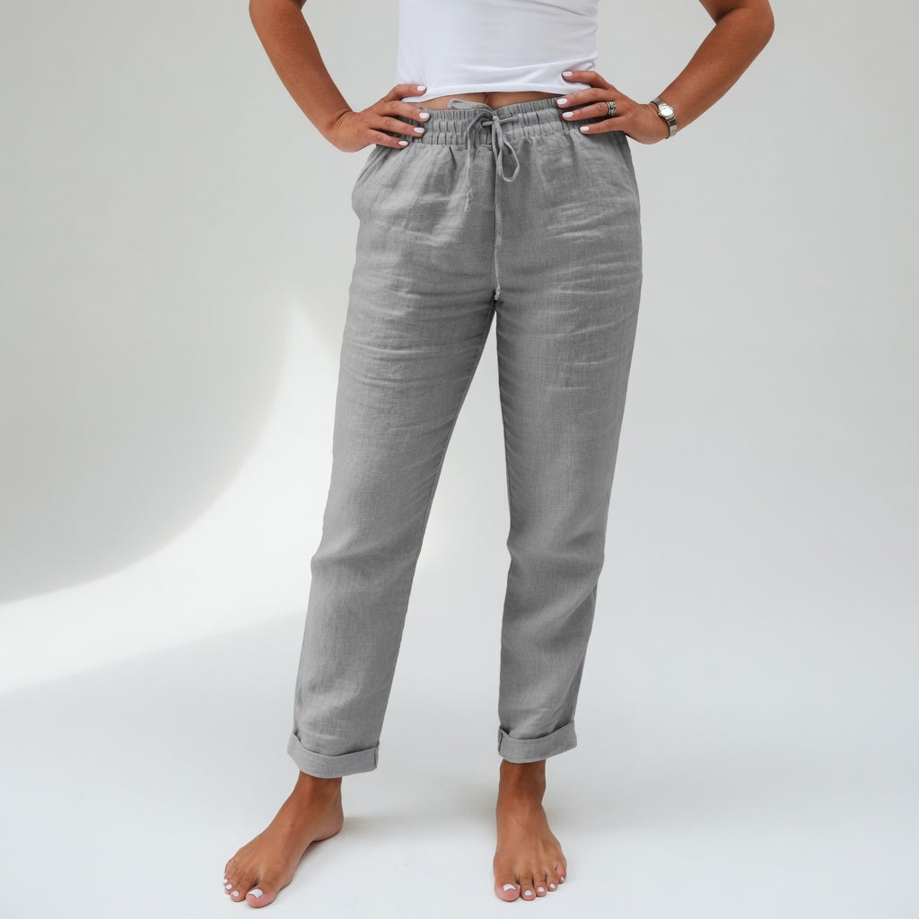 Albertine™ — Pantalon Confort Naturel Fluide en 100% Coton