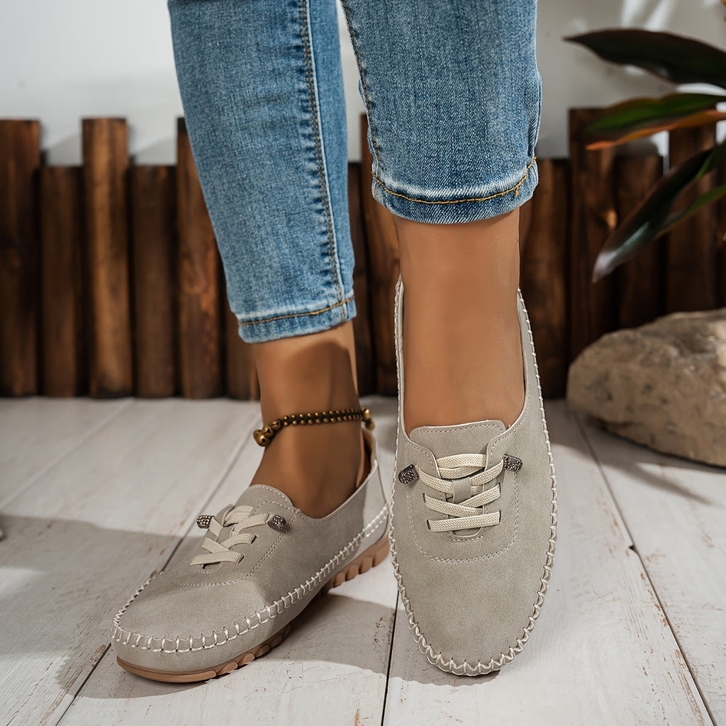 The Ellen — Whisper Suede Moccasins