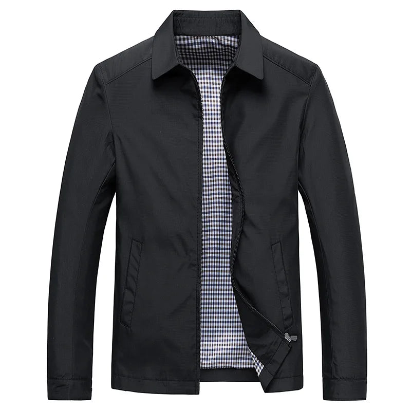 The Cael Zip Jacket — Midnight