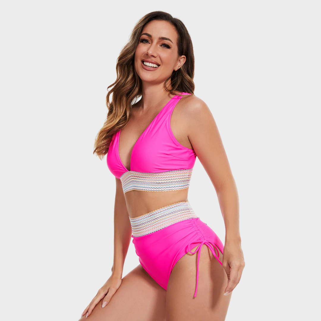 The Liora — Sculpt Crochet Bikini Set