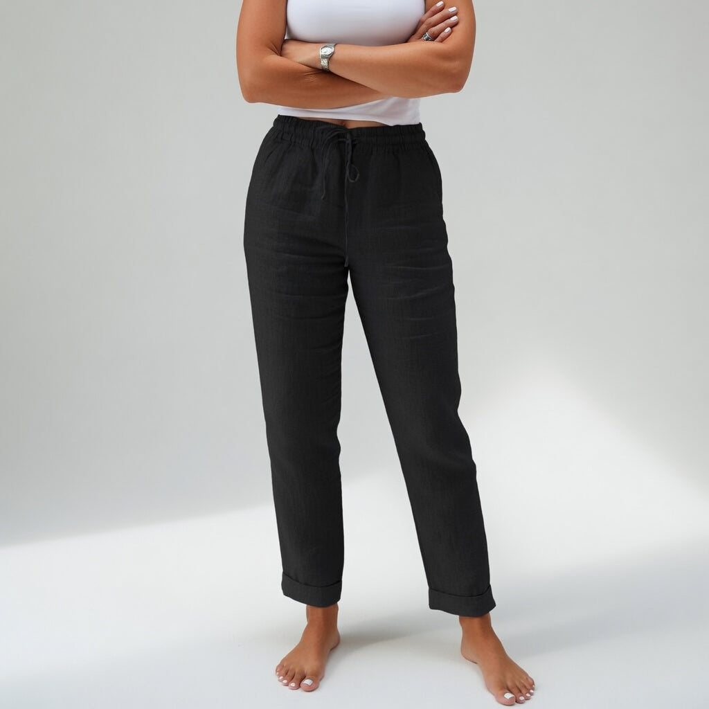 Albertine™ — Pantalon Confort Naturel Fluide en 100% Coton