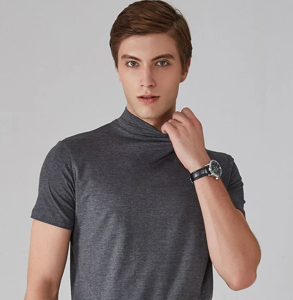 The Cael — Cloud Mock Neck Knit