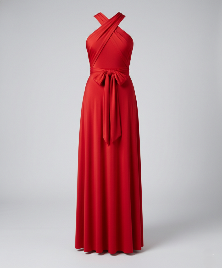 The Liora — Multiway Wrap Maxi Dress