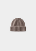 Bonnet d'hiver en cachemire beige