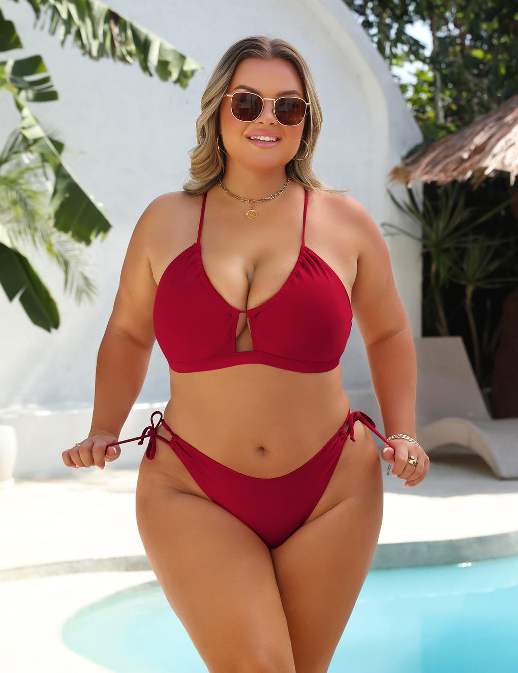 Christina | Maillot Bikini Ajustable avec Coupe Flatteuse