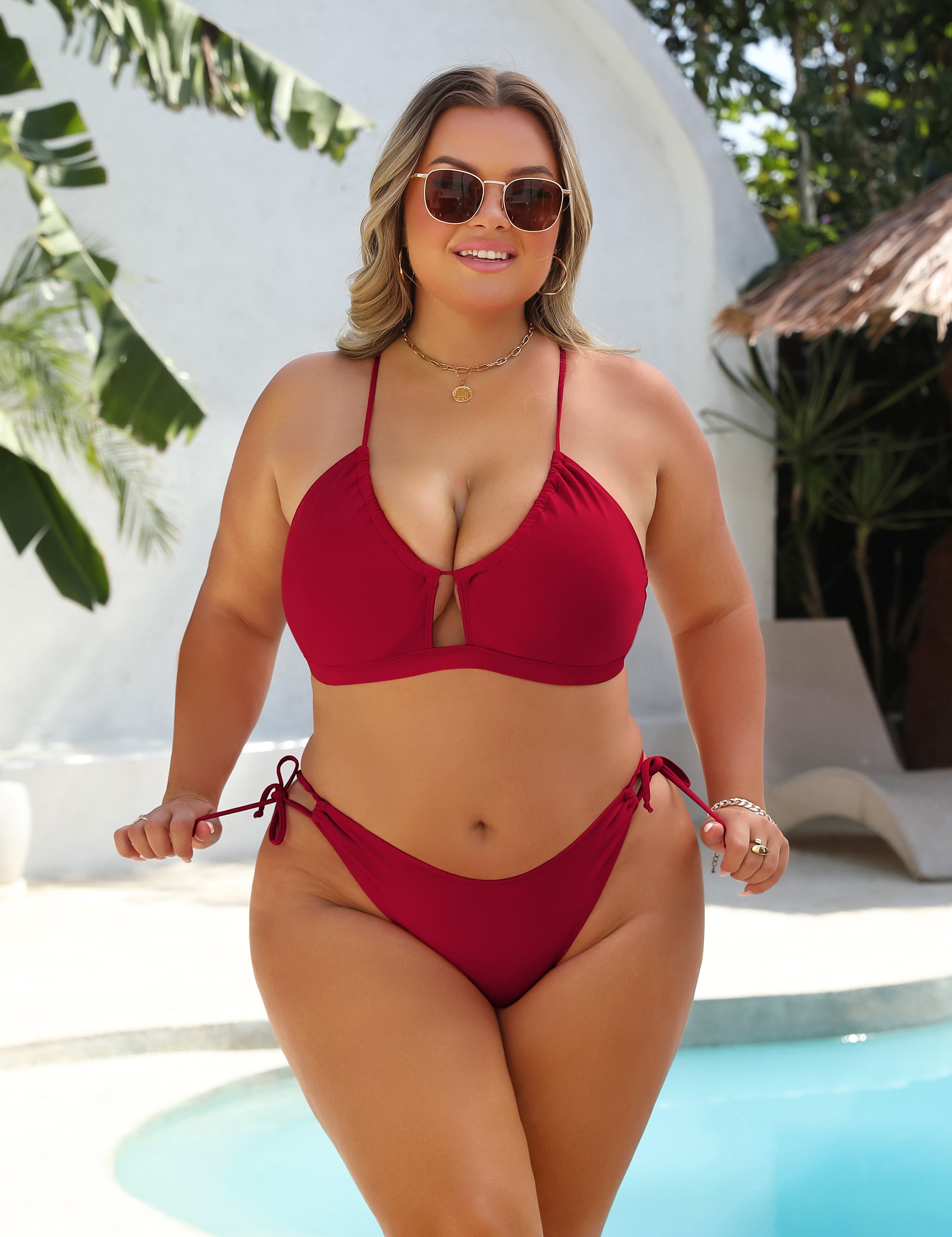Christina | Maillot Bikini Ajustable avec Coupe Flatteuse