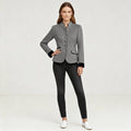 The Elara — Slate Tailored Jacket