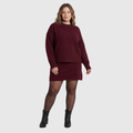 The Isara Knit Set — Ember Red