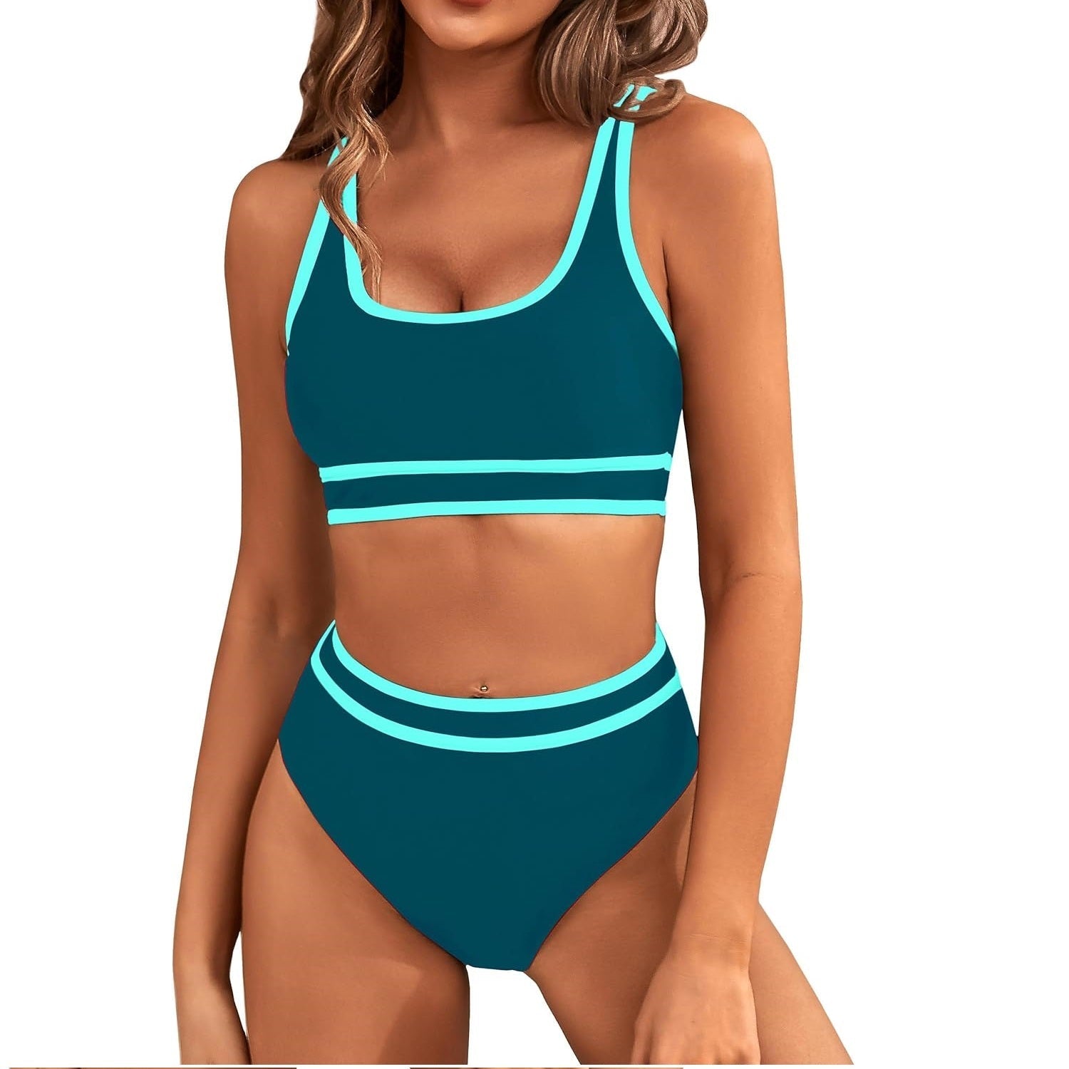 Ashley | Ensemble Bikini de Sport avec Coupe Mettant en Valeur la Silhouette