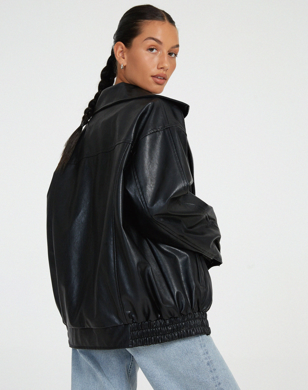 The Cael — Bitter Chocolate Oversized Jacket