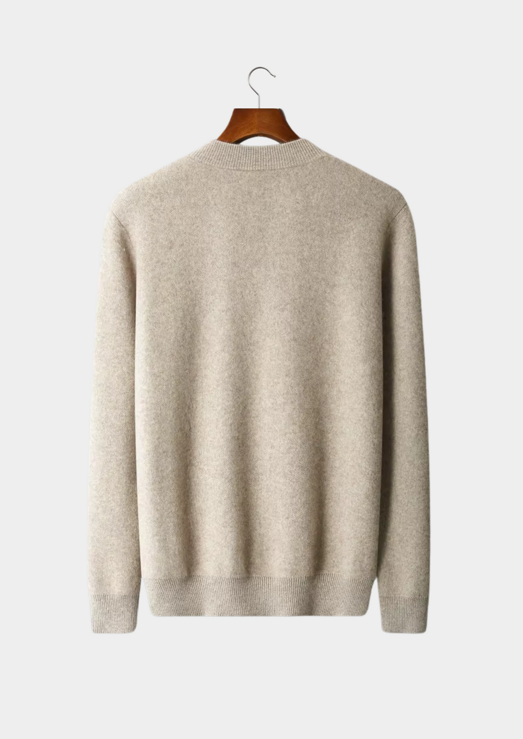 PULL COL V EN LAINE MÉRINOS EXTRA-FINE PURE