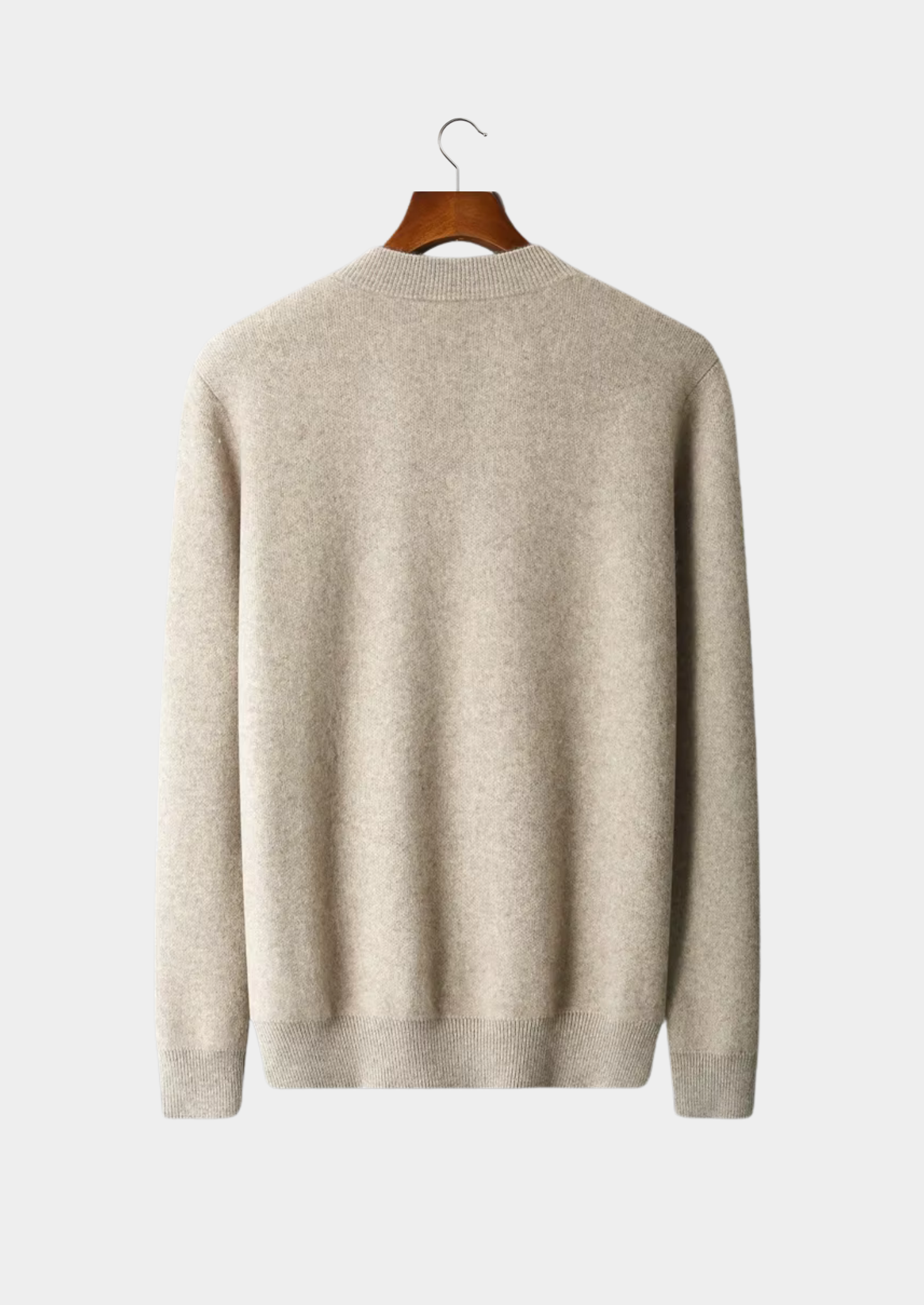 PULL COL V EN LAINE MÉRINOS EXTRA-FINE PURE