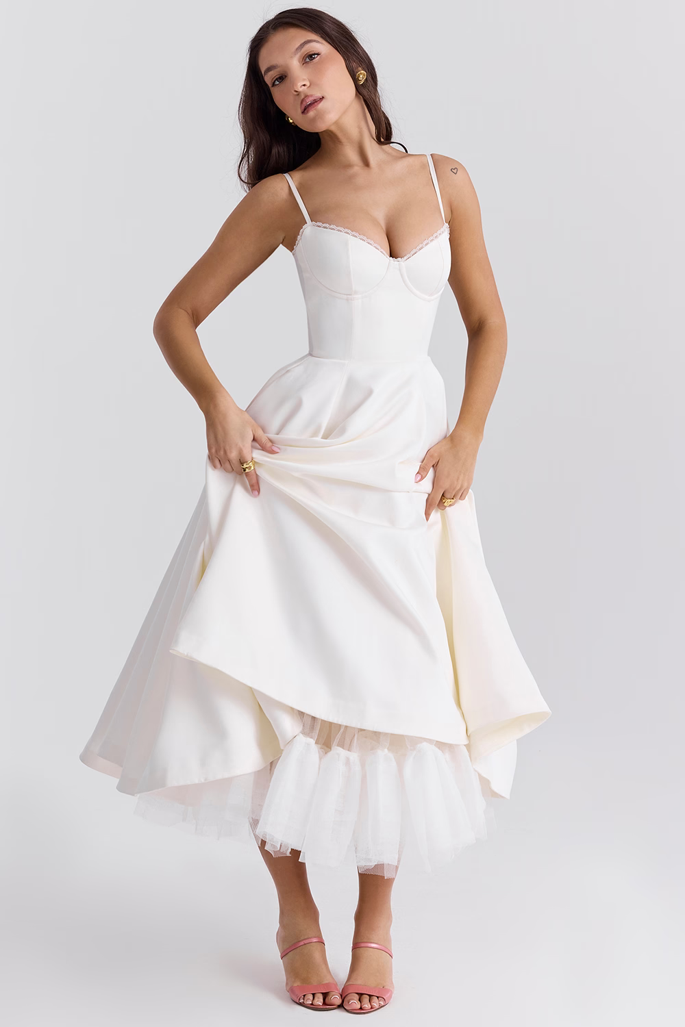 The Elara Ballgown — Ocean Depths