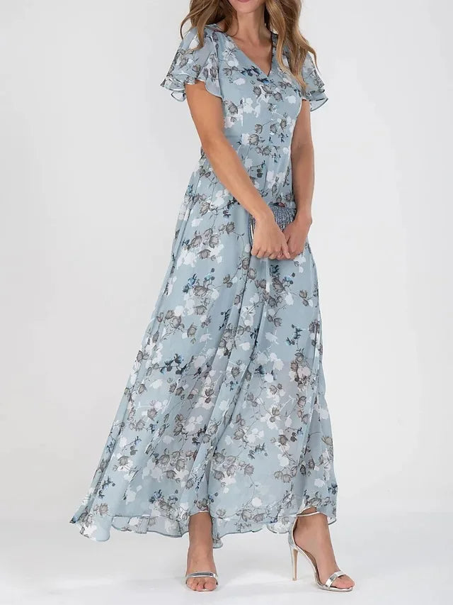 Fleur™ - Robe Chic avec Effet Galbant