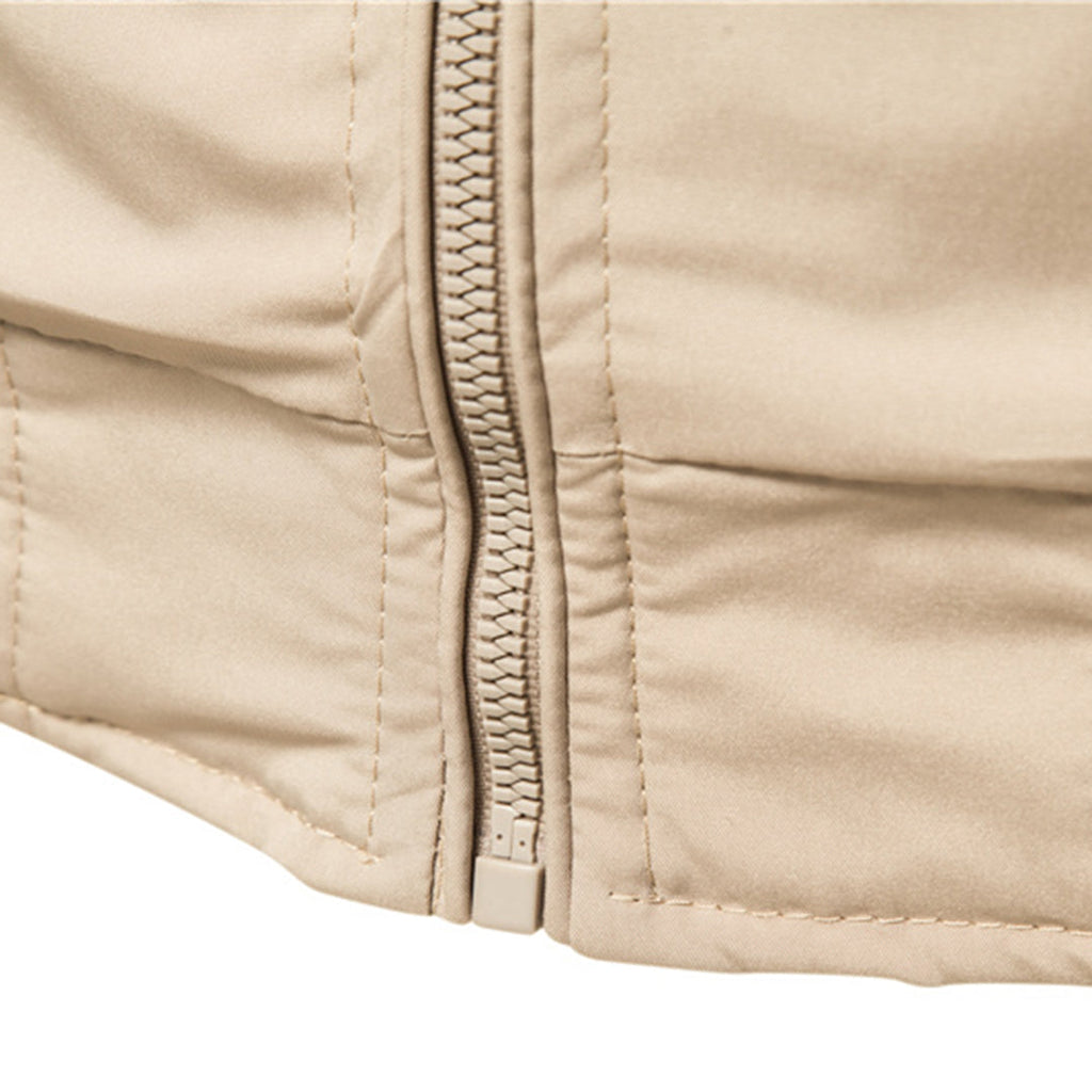 The Kyro Bomber — Army Green Slim Fit