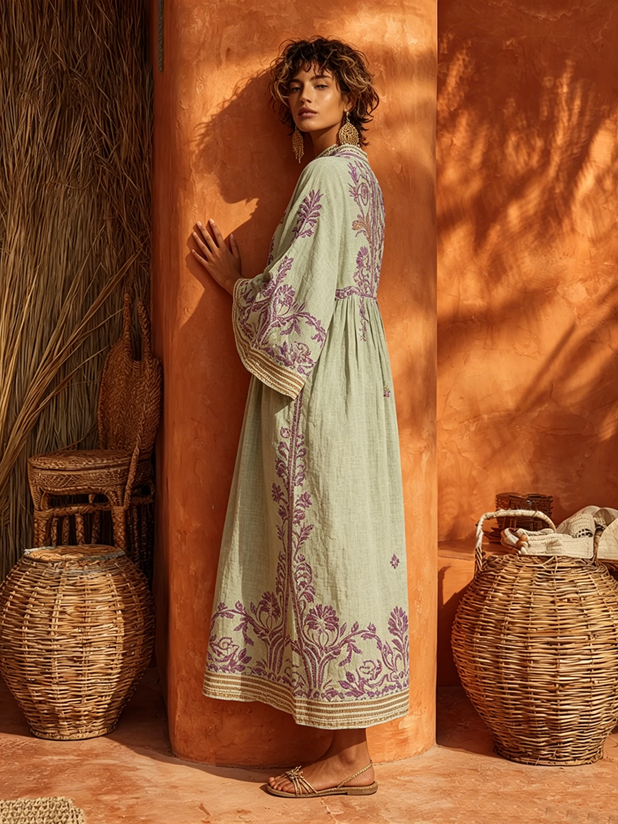 Elena™ | Robe Longue Maxi Méditerranéenne
