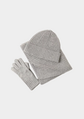 ESSENTIELS D'HIVER EN LAINE MÉRINOS PURE EXTRA-FINE – GRIS CLAIR