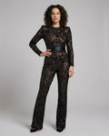 The Elira — Noir Lace Jumpsuit