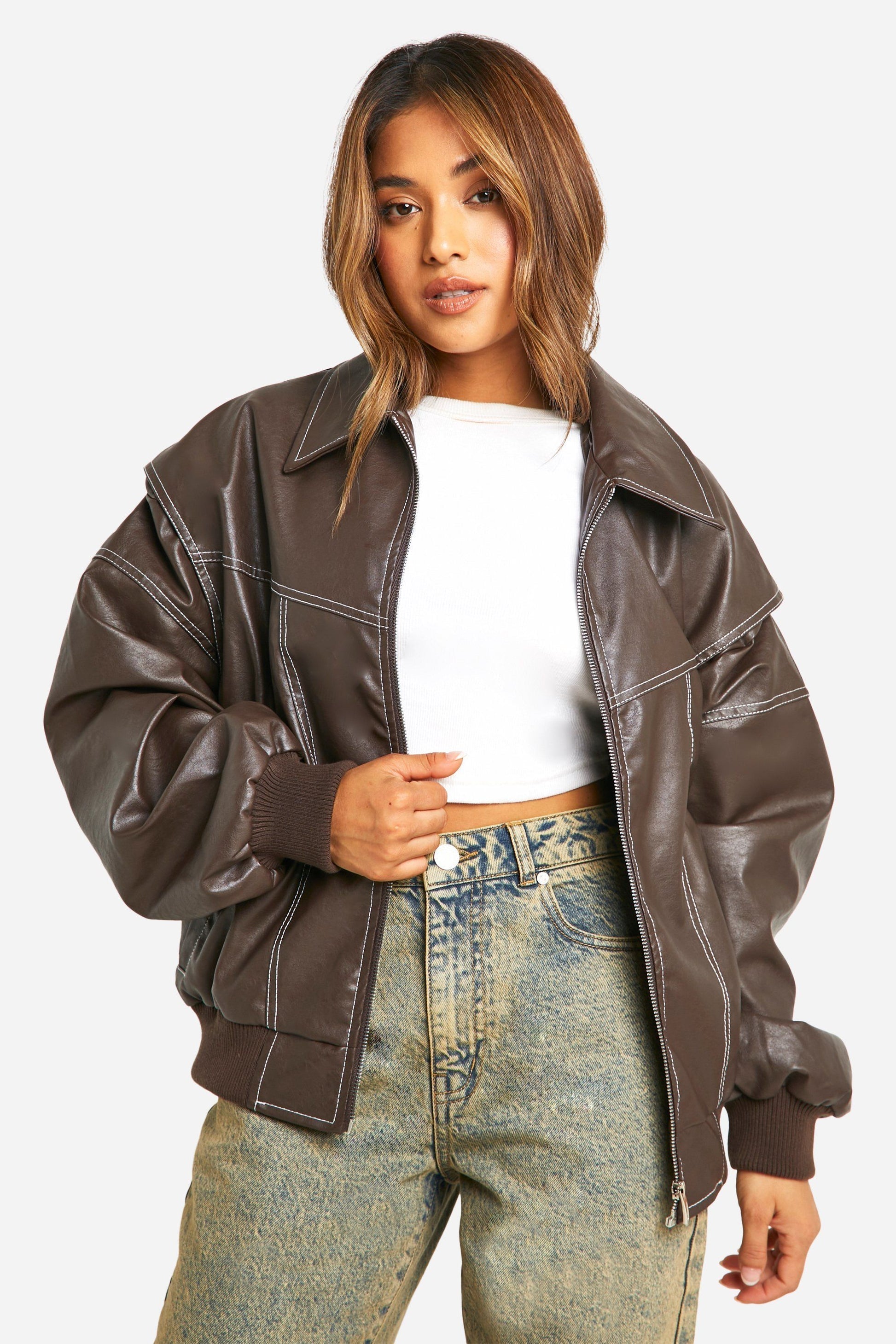 The Kaija — Wine Padded Bomber