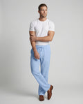 The Elian — Linen Drawstring Trousers