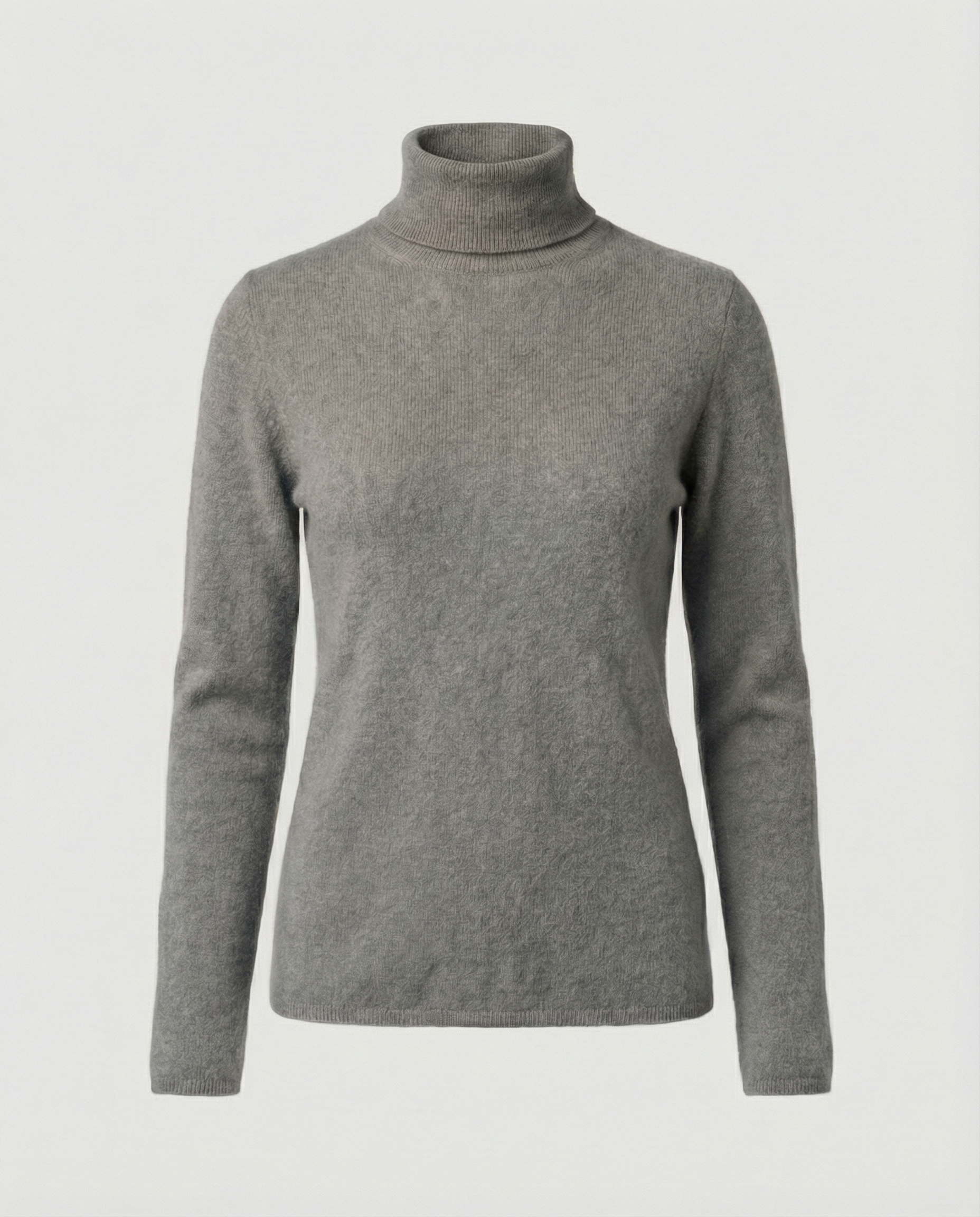The Leona — Chestnut Turtleneck Sweater