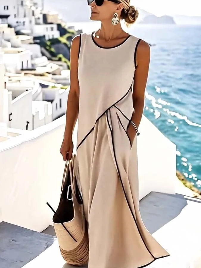Maisy™ - Robe chic sans manches