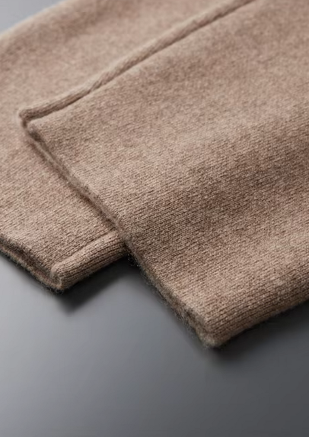 PANTALON DROIT EN CACHEMIRE DE QUALITÉ SUPÉRIEURE