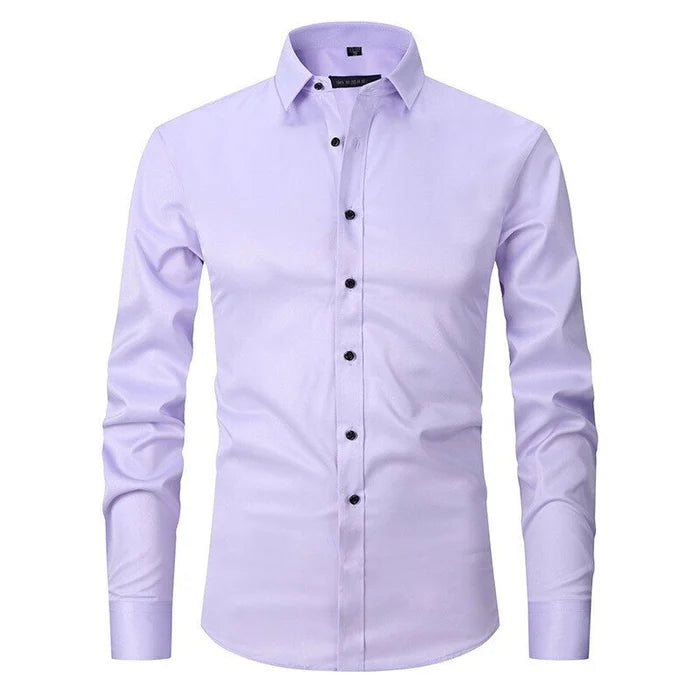 The Kaelen — Slim-Fit Stretch Shirt