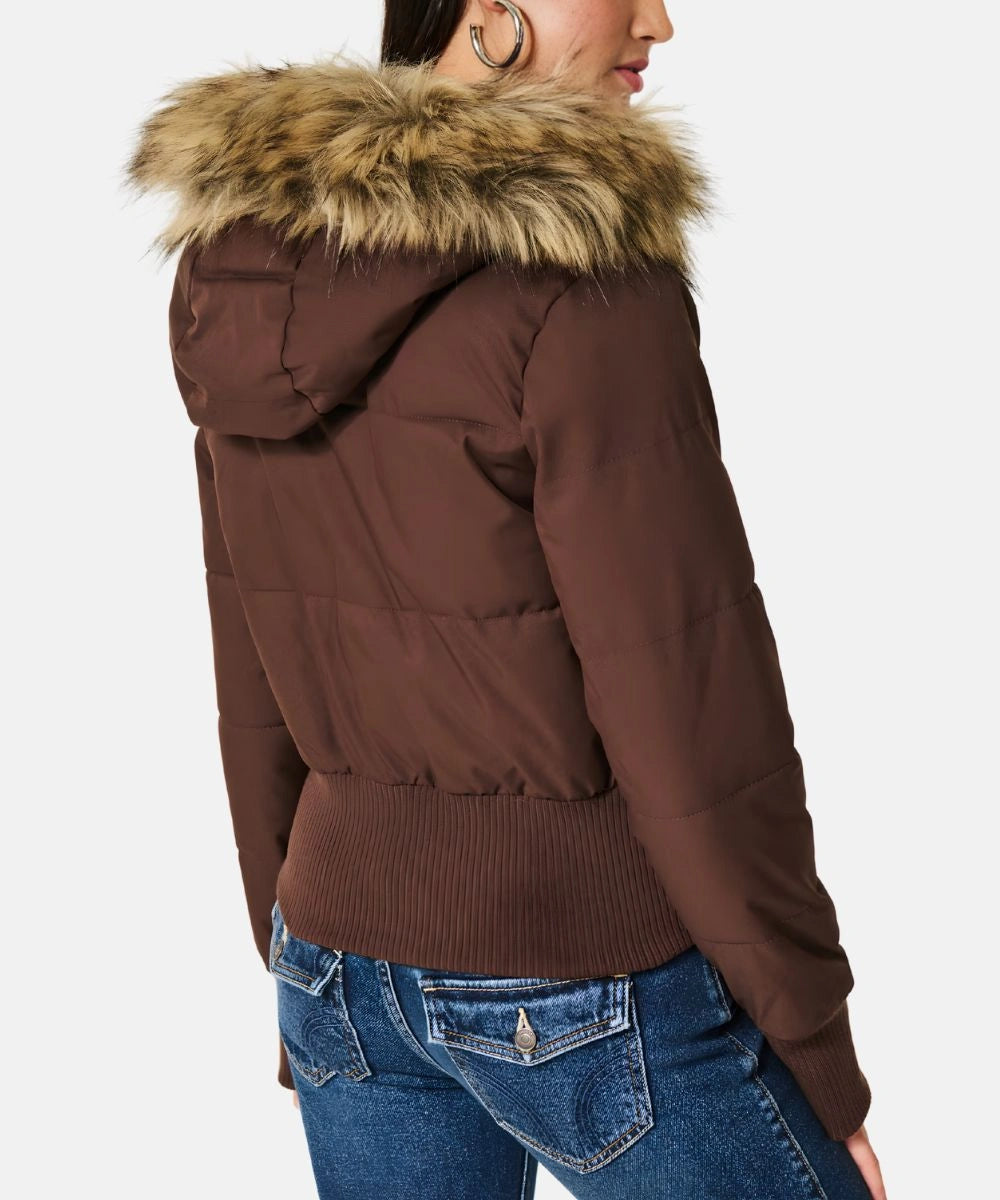 The Ivalo — Noir Quilted Puffer
