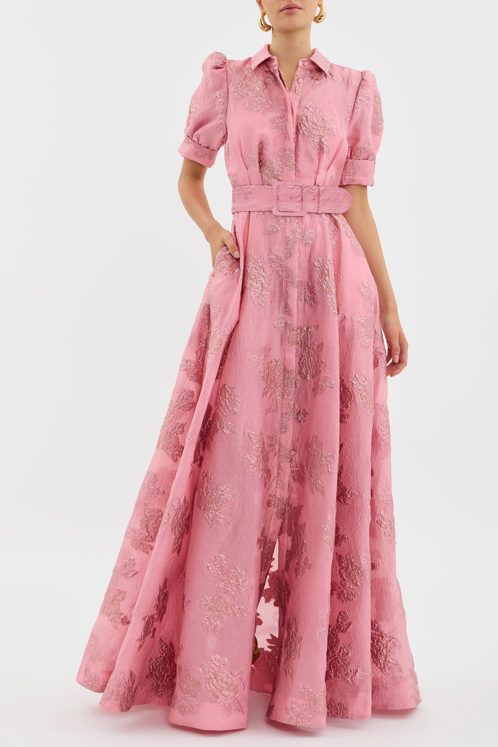 Lotte™ - Robe Élégante Fleurie Personnalisée