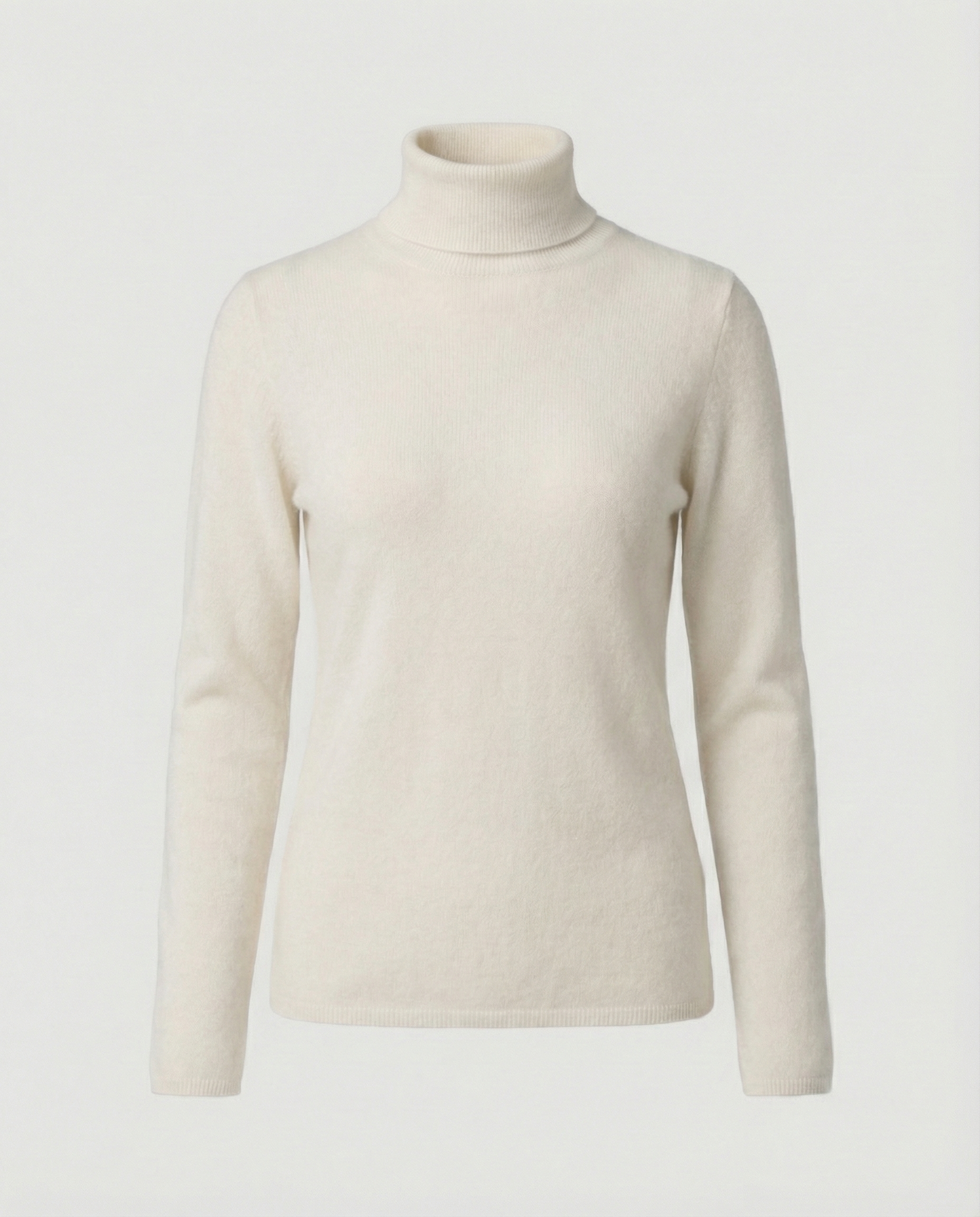 The Leona — Chestnut Turtleneck Sweater