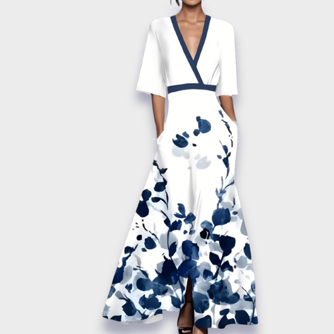 Sanne™ - Robe Douillette à Manches Trois-Quarts