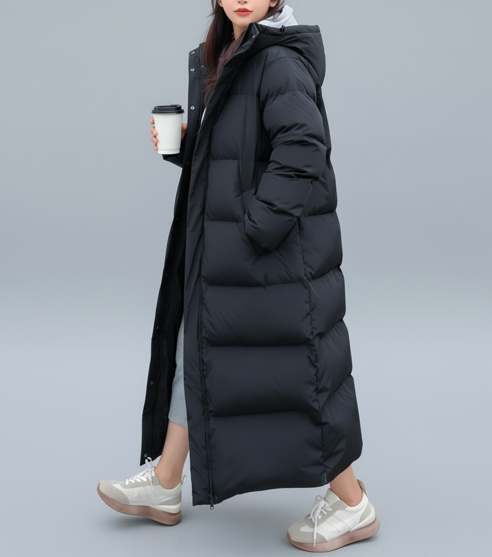 The Liora — Obsidian Down Coat