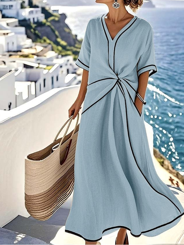 Moria™ - Robe élégante avec taille affinante et style prêt pour la fête