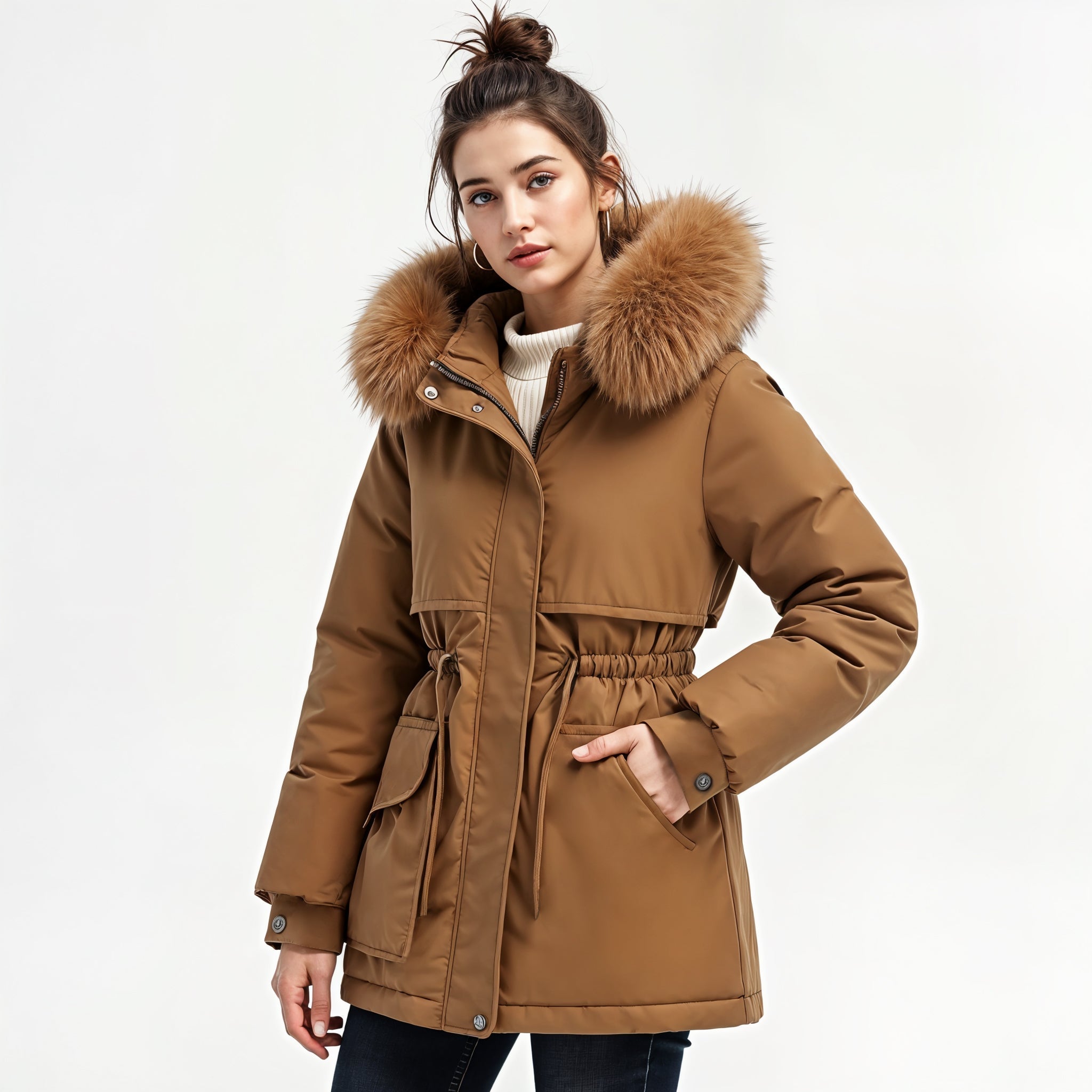 The Anouk Parka — Alpine Ivory