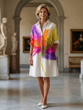 Ulyssa | Robe de jardin avec motif peint