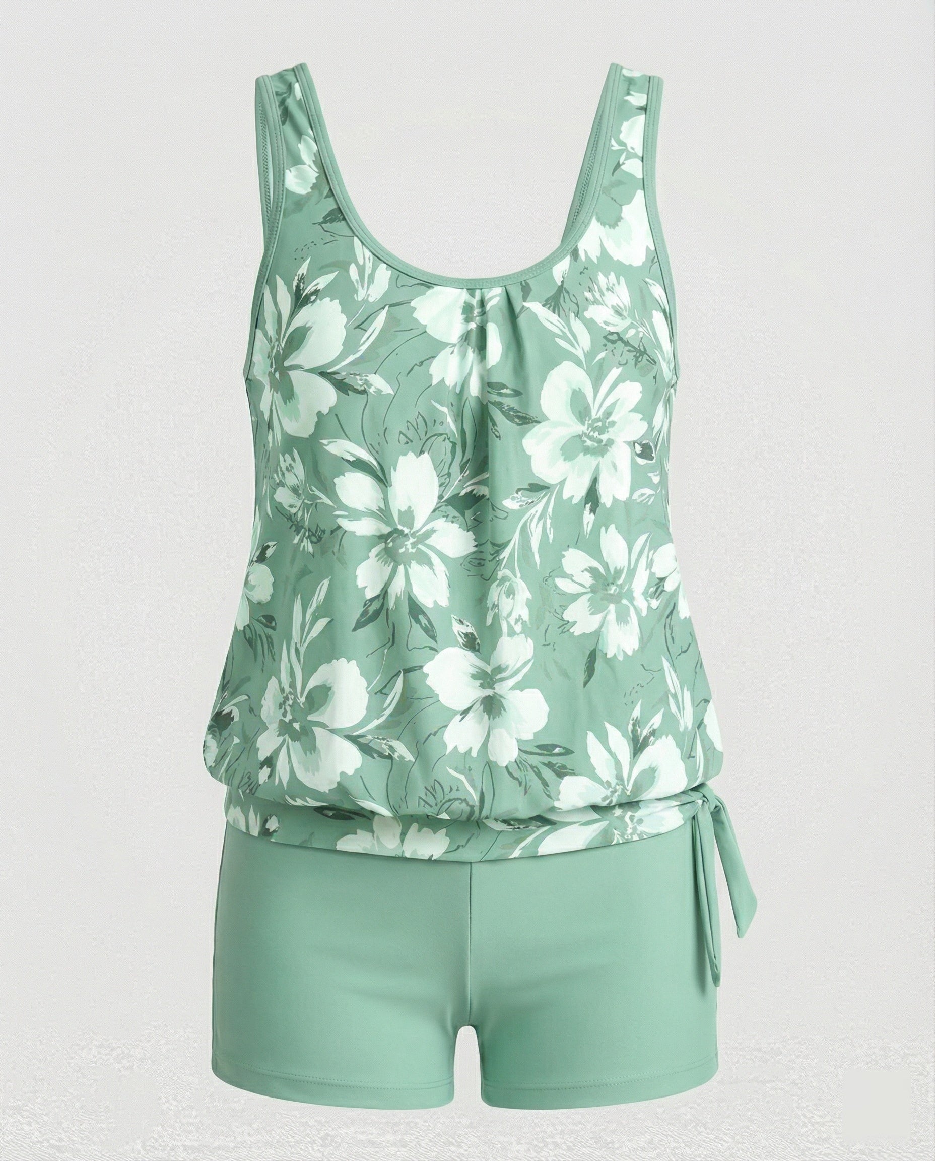 Sano Set — Driftwood Tankini & Shorts