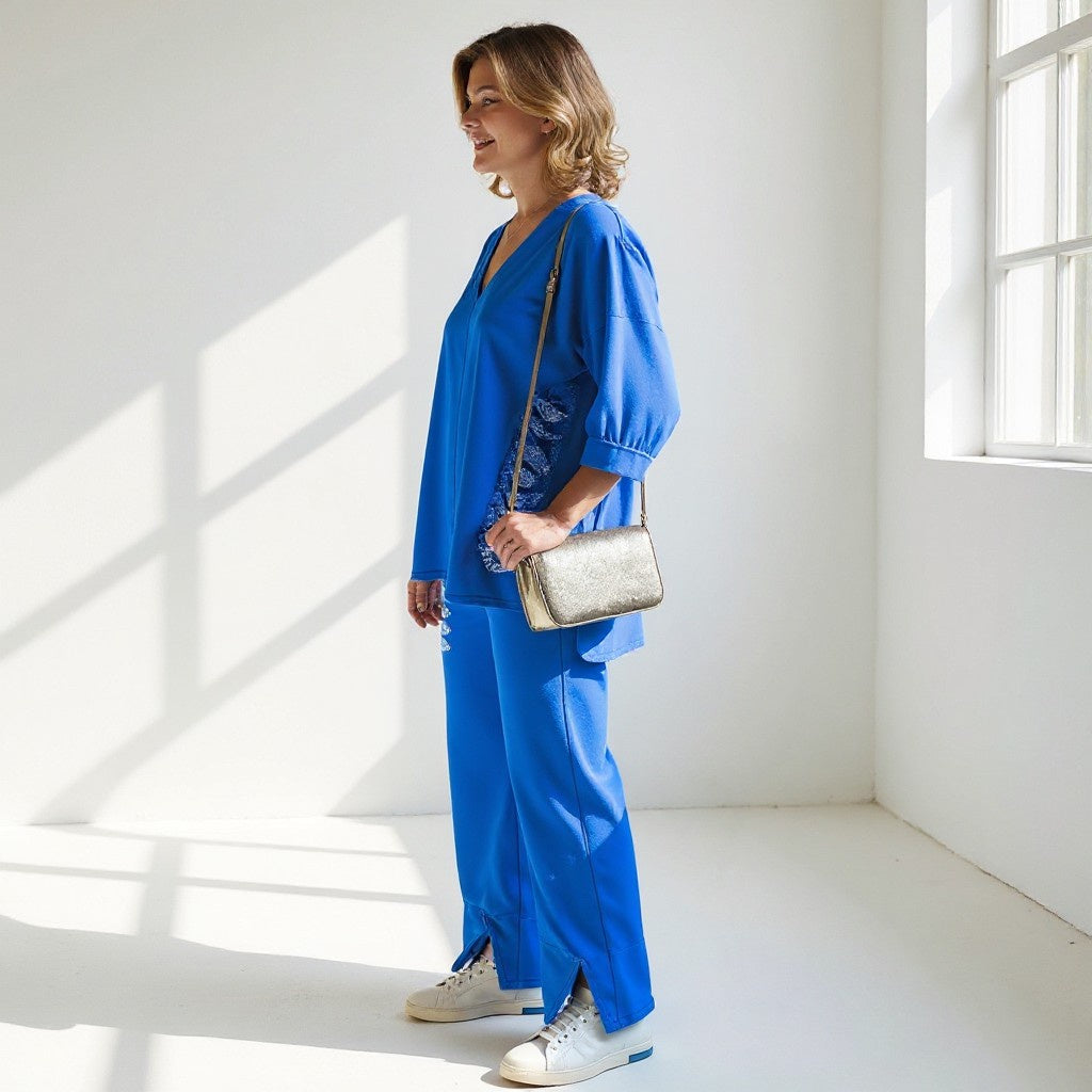 The Eira Set — Black Linen Blend