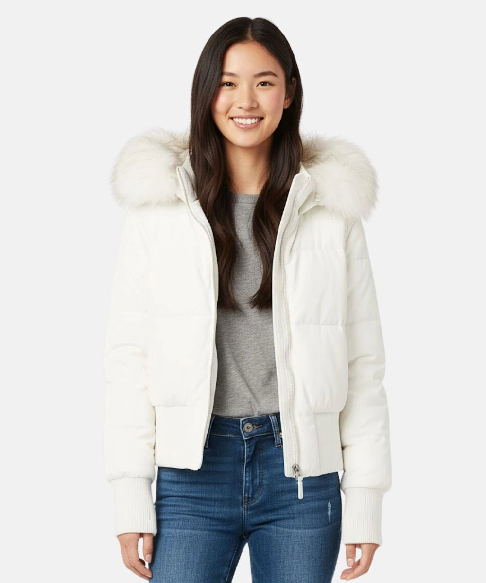 The Ivalo — Noir Quilted Puffer