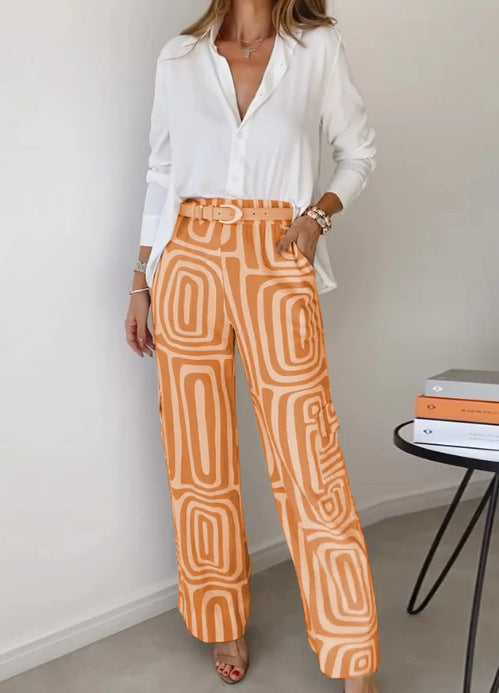 Tova Set — Clay Abstract Two-Piece