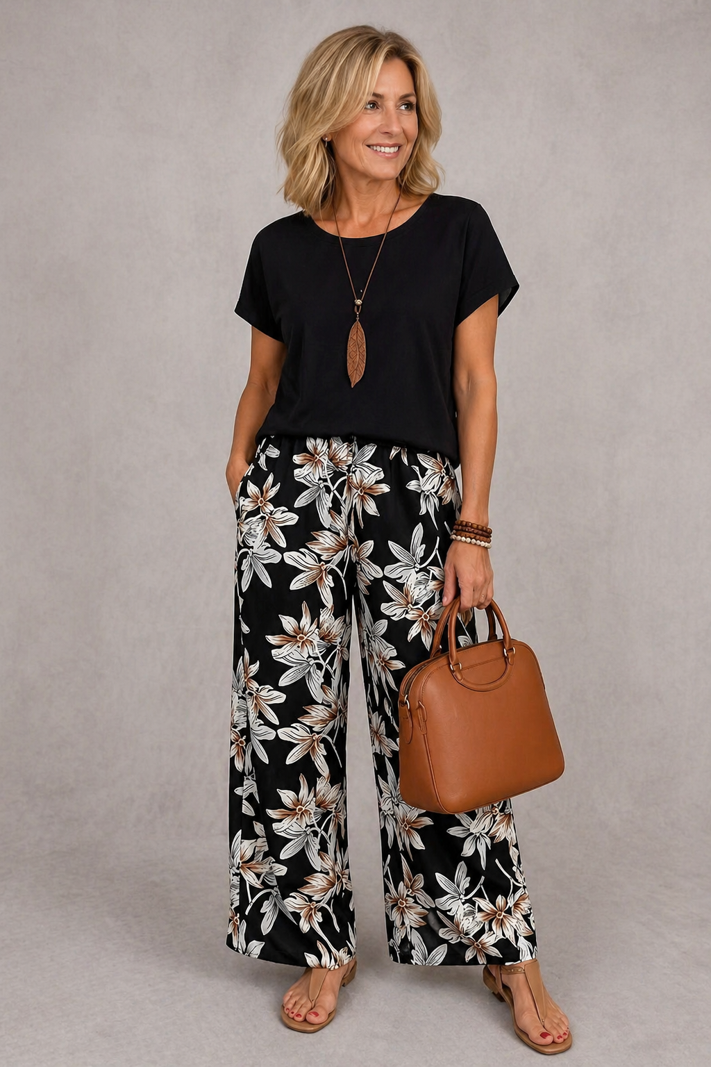 Rosie | Ensemble deux pièces floral sophistiqué