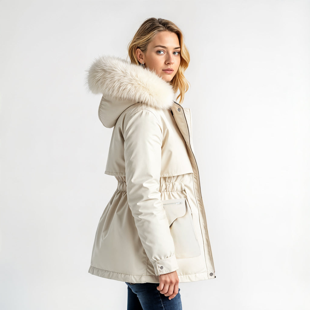The Anouk Parka — Alpine Ivory