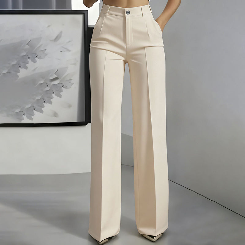 The Elora — Midnight Wide-Leg Trousers