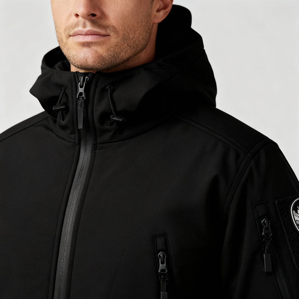 The Kaelen Set — Noir Tactical Jacket & Cargo Pants