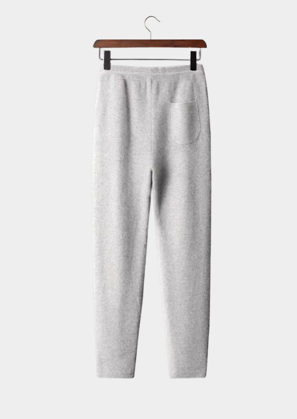 PANTALON PREMIUM PLISSÉ EN CACHEMIRE