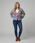 The Liora Cardigan — Cerulean Plush Knit
