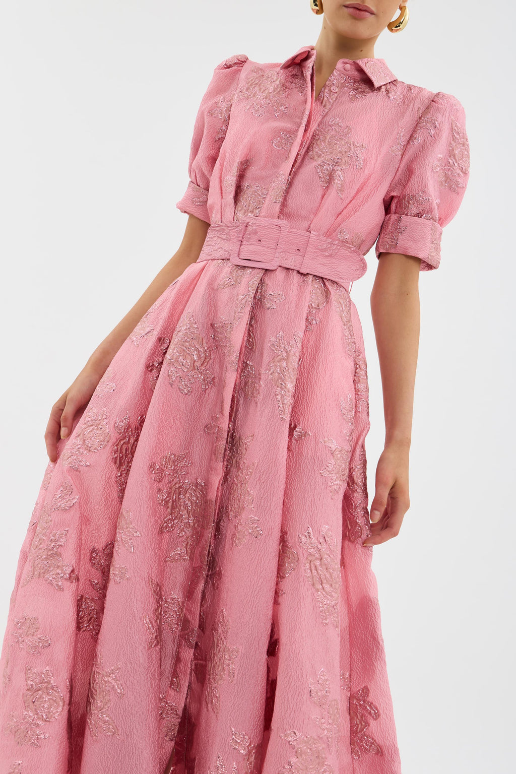 Lotte™ - Robe Élégante Fleurie Personnalisée